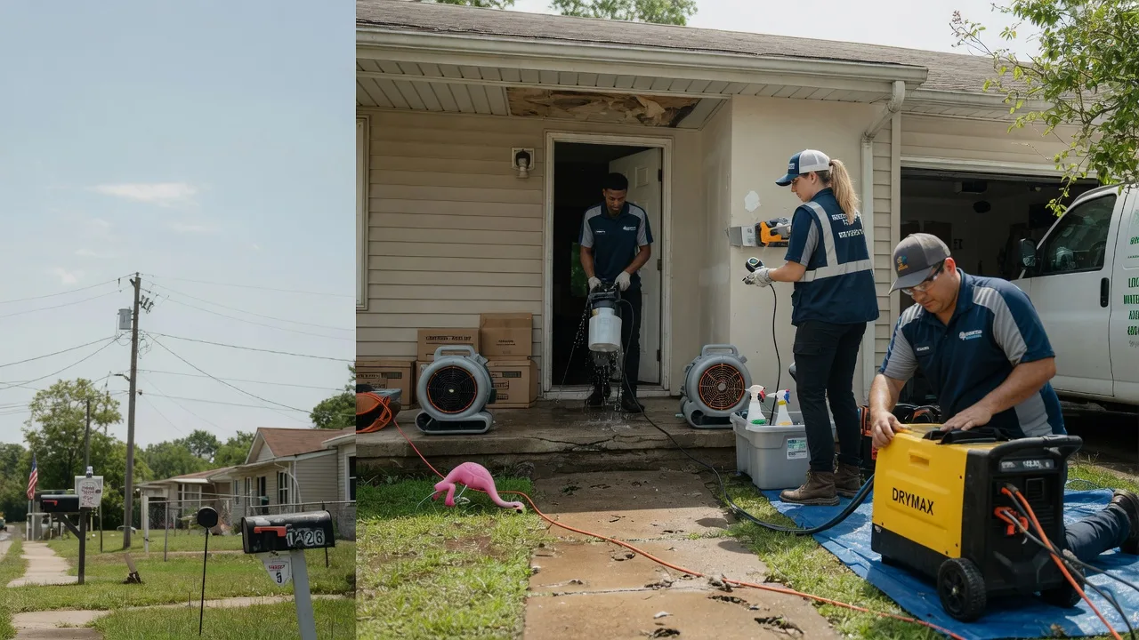 Storm Damage Water Removal in Ambia, IN near me